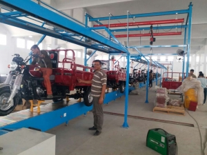 Tricycle assembly line